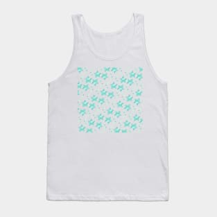 Twinkle little green stars Tank Top